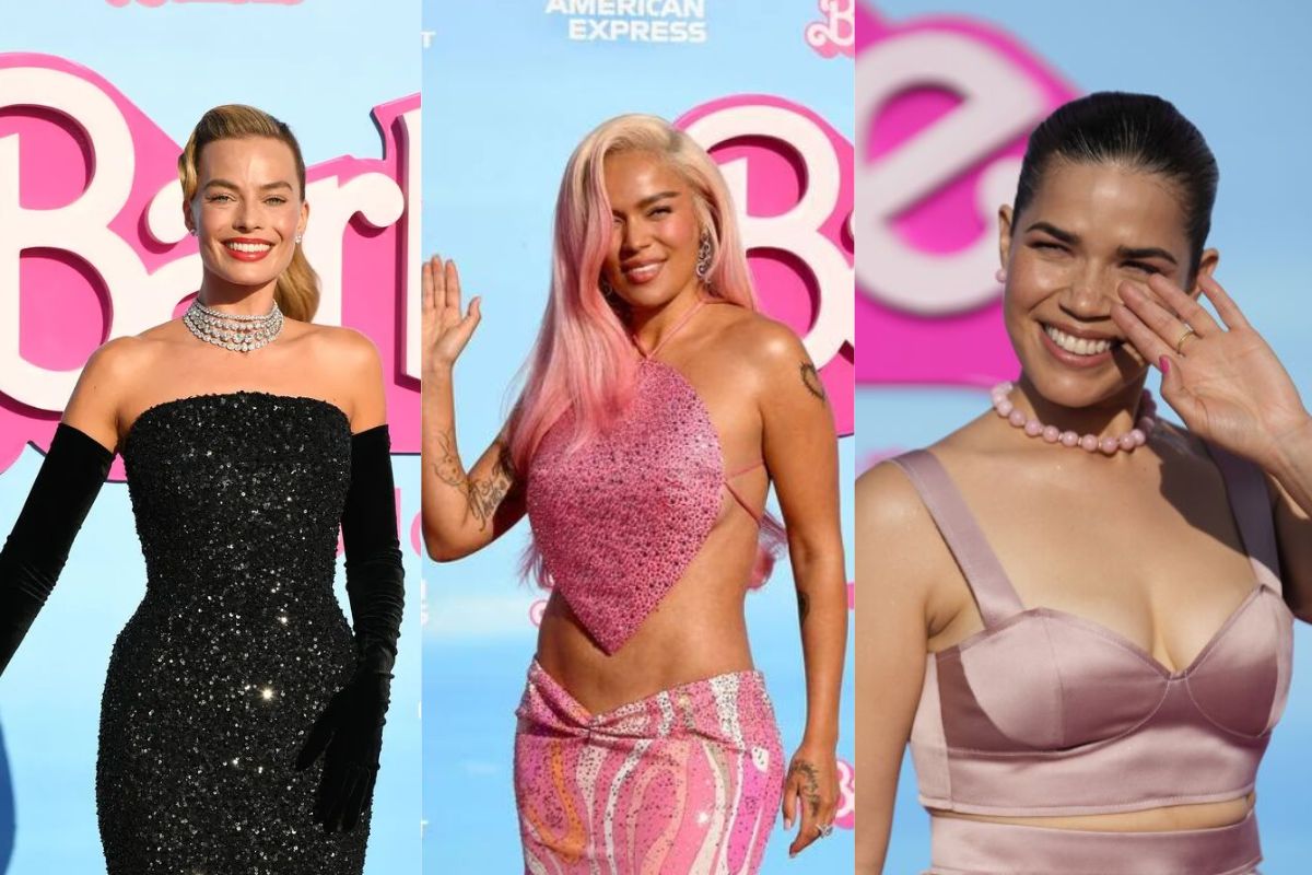 "Ay Dios": Margot Robbie y America Ferrera opinaron sobre la cancion de Barbie de Karol G