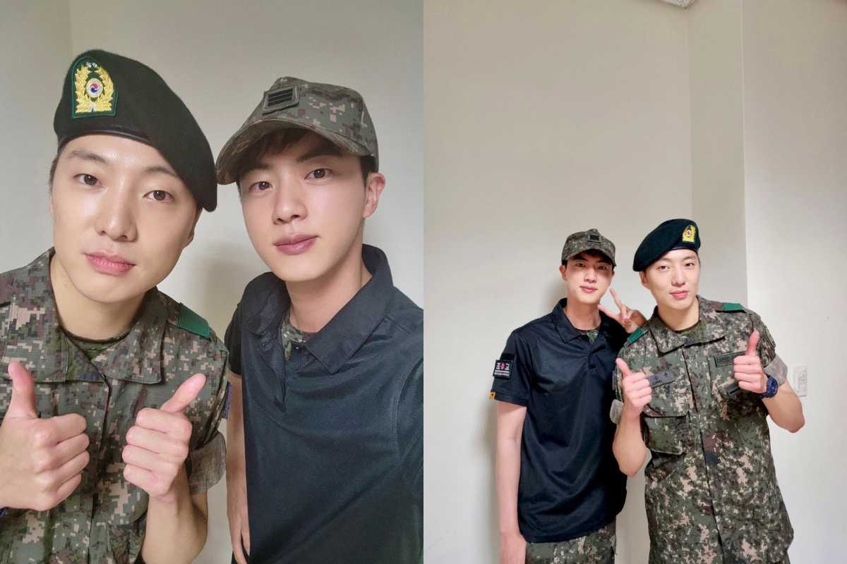 BTS: ARMY se derrite de amor por recientes fotos de Jin en el servicio militar