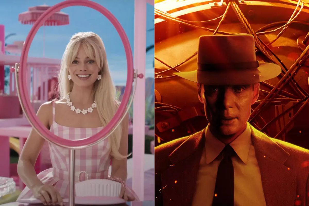 "Barbie" vs "Oppenheimer" ¿Cuál película está liderando en cines?