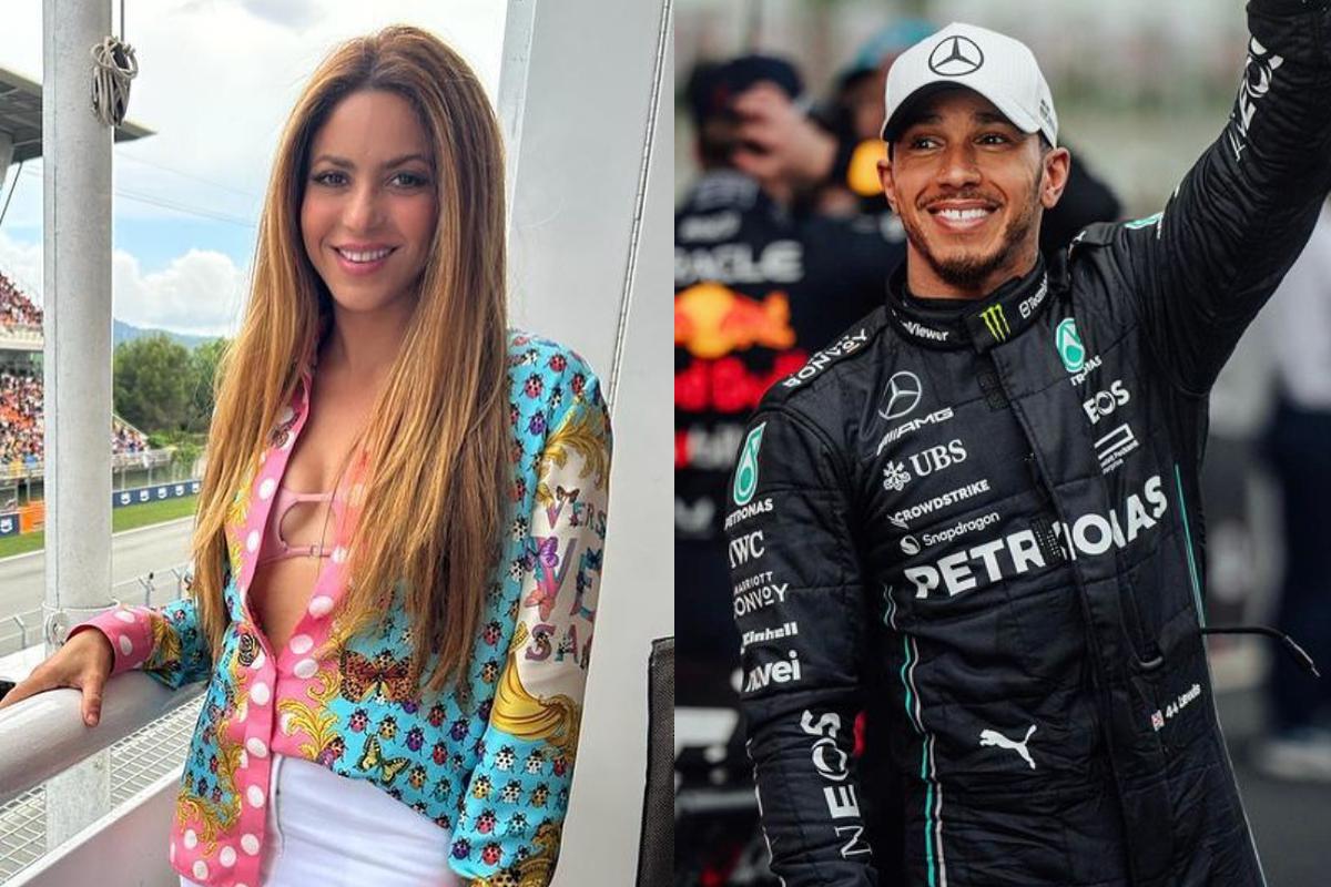 Confirman amorío de Shakira con Lewis Hamilton tras citas en Ibiza, España
