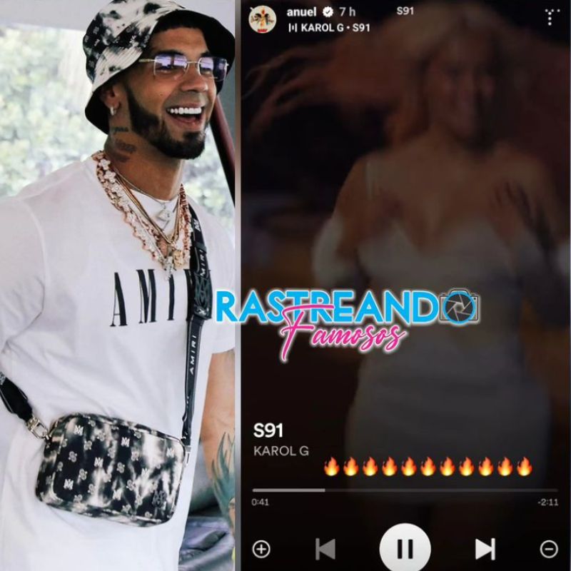 Uno de los primeros en reaccionar a su nueva canción: Anuel AA sigue arrepentido y no para de buscar a Karol G