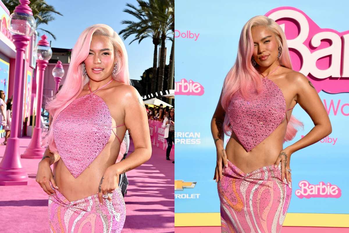 Karol G reaparece después de todas las polémicas y deslumbra a todos en la premier de Barbie