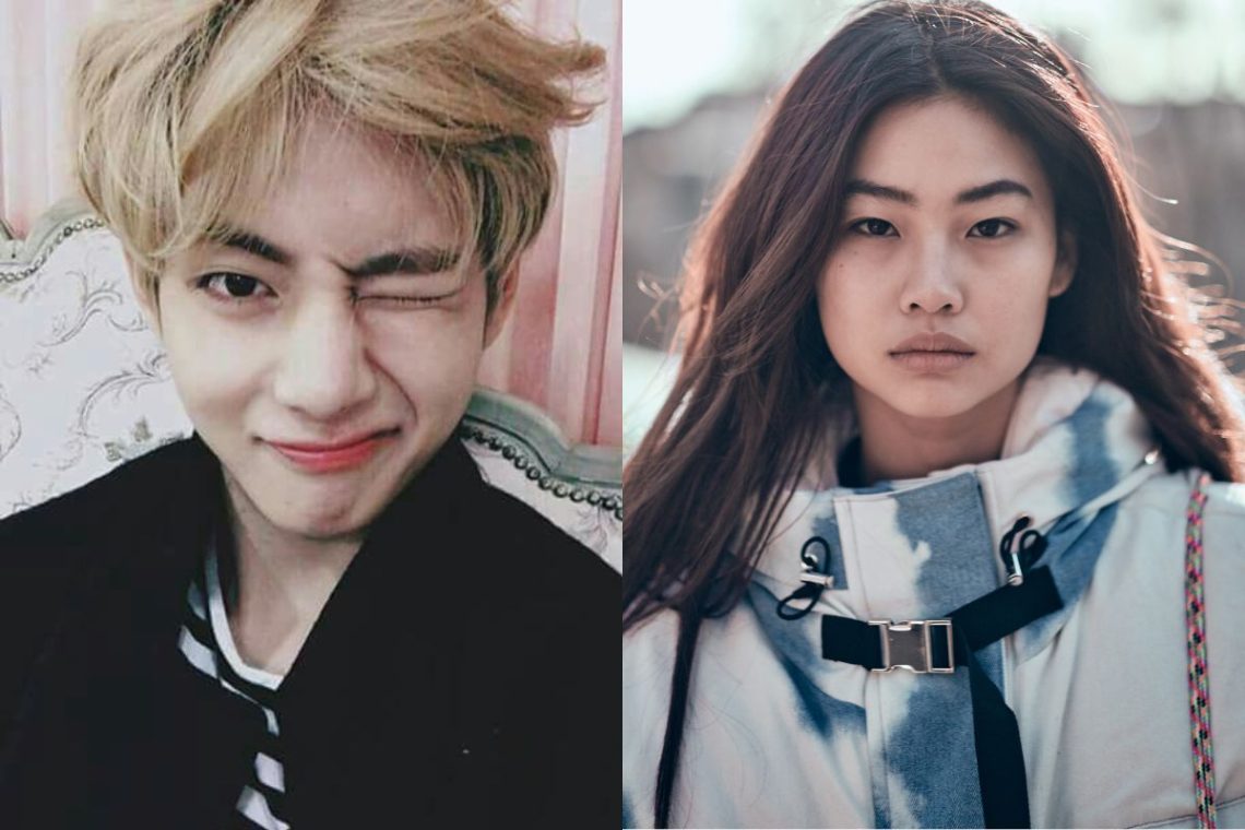 ¿Aparecieron Kim Taehyung de BTS y Jung Ho Yeon del Juego del Calamar