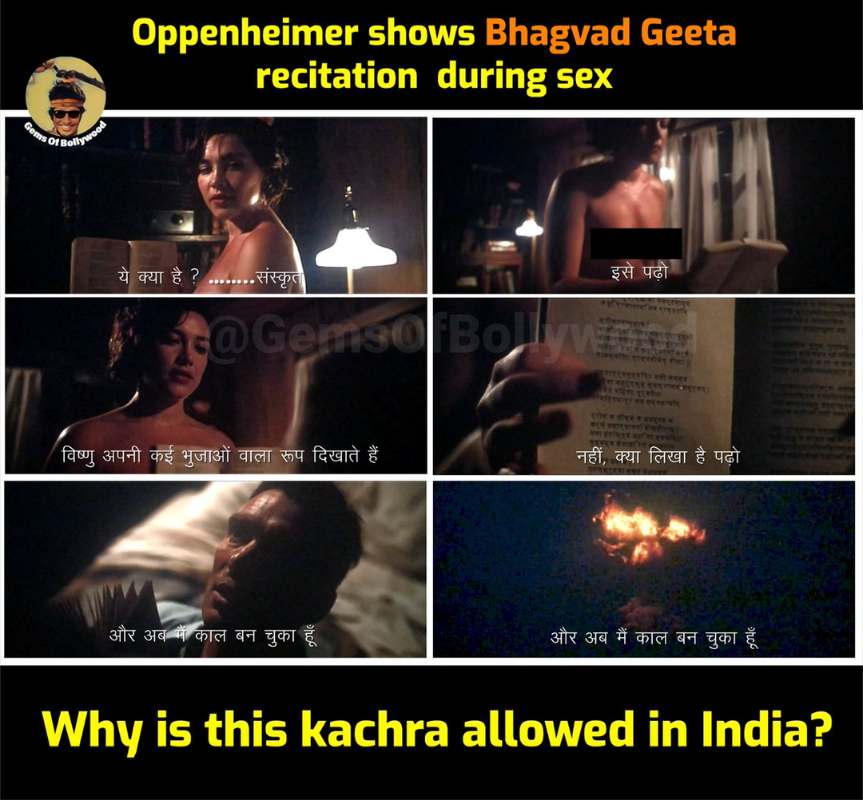 La escena íntima en "Oppenheimer" que ha provocado FURIA en la India