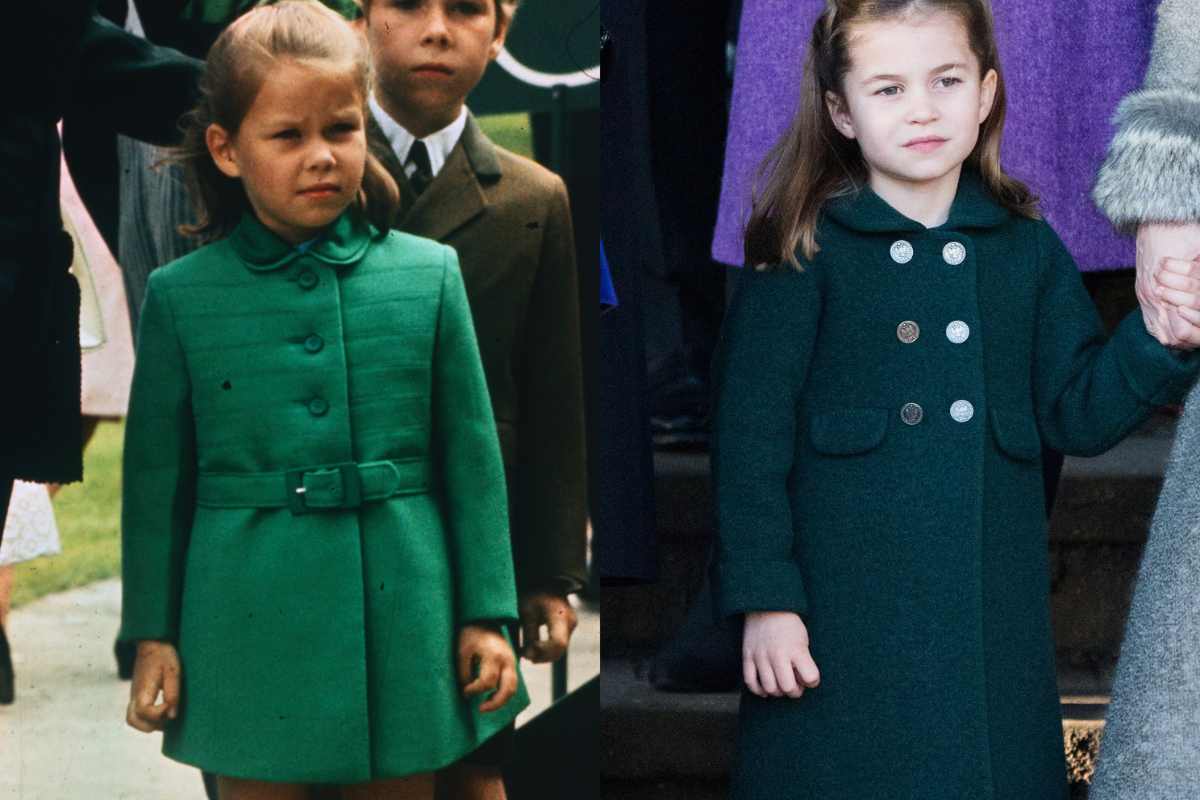 La princesa Charlotte es la copia de una mujer de la realeza y pocos lo habian notado