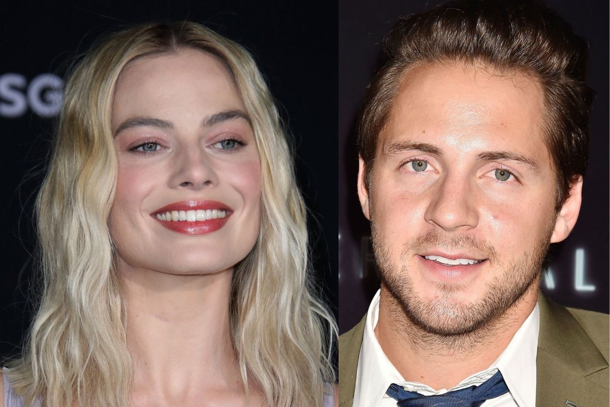 Margot Robbie posa encantada con su "Ken" en la vida real