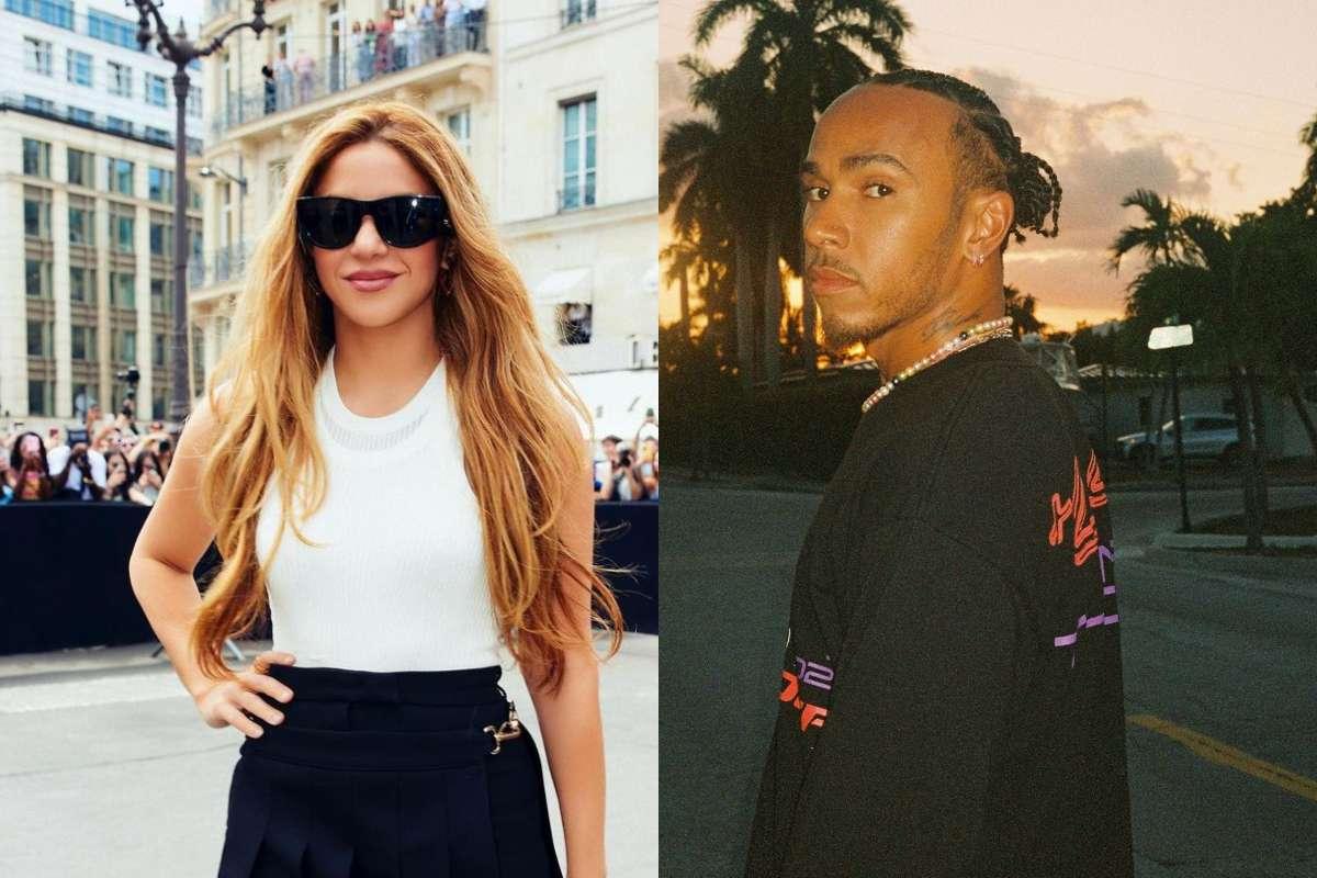 Lewis Hamilton rechaza a Shakira y no quiere que esté en sus carreras de la Fórmula 1
