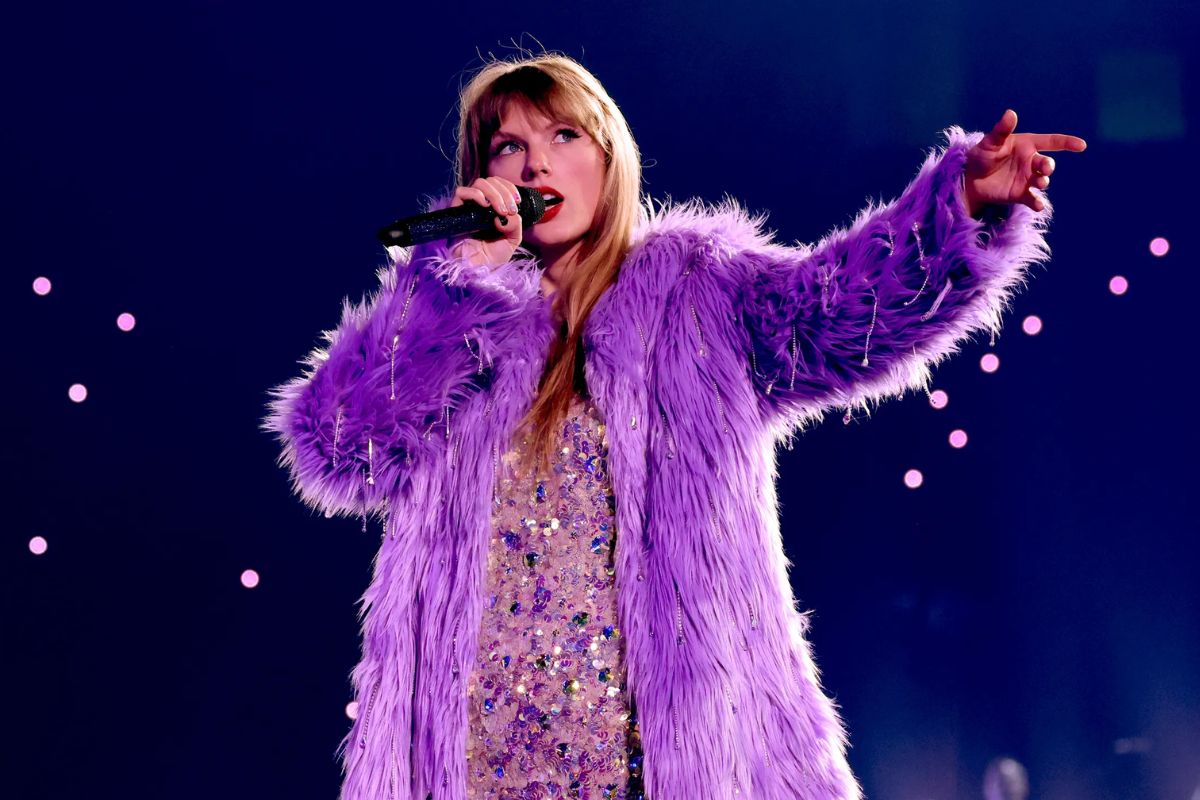 Taylor Swift provocó un concierto dentro de un avión en los Estados Unidos