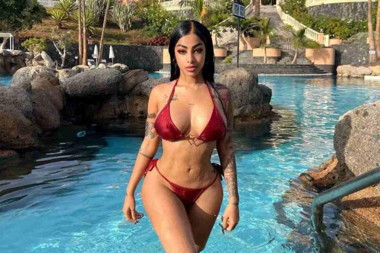 "Yailin la más viral" se quitó la faja y compartió el resultado de su