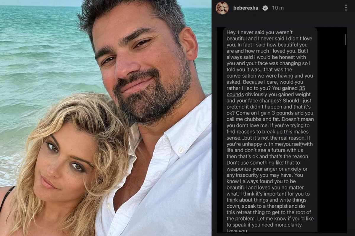 Bebe Rexha confirma su separación con Keyan Sayfari tras polémico mensaje