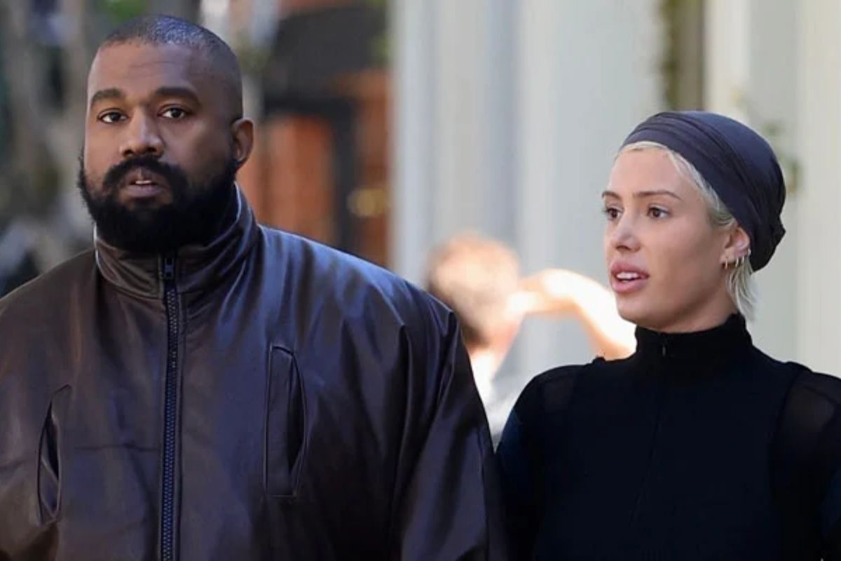 Bianca Censori, esposa de Kanye West, mostró todo con un body transparente