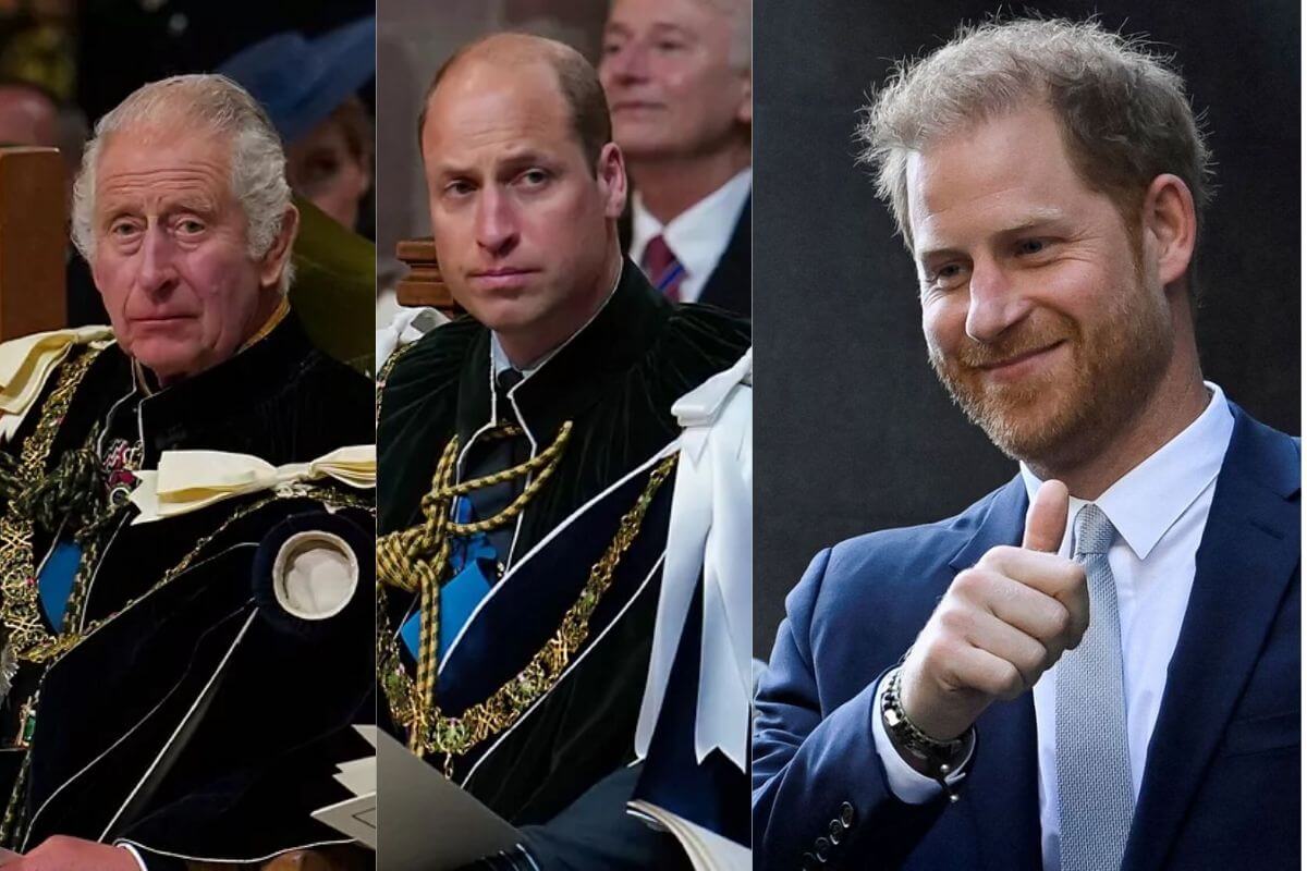 El Rey Carlos III le quitó un título al Príncipe Harry para dárselo al Príncipe William