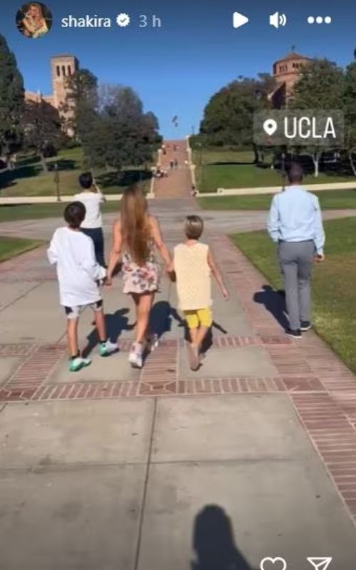 El momento de Shakira con sus hijos que causa ternura en las redes sociales El momento de Shakira con sus hijos que causa ternura en las redes sociales