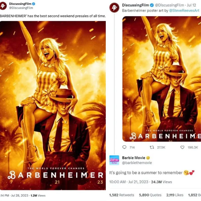 Barbie y Oppenheimer han causado protestas en redes sociales de Japón