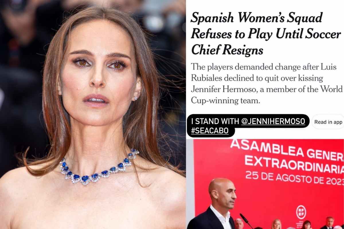 Natalie Portman se suma al movimiento de Jenni Hermoso contra Rubiales