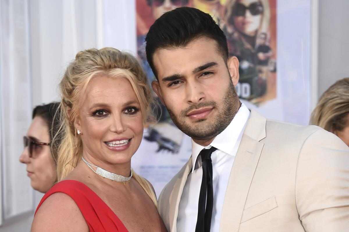 1eras fotos de la reaparición de Sam Asghari luego del divorcio con Britney Spears