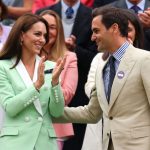 Roger Federer reveló detalles de su emotivo encuentro con Kate Middleton
