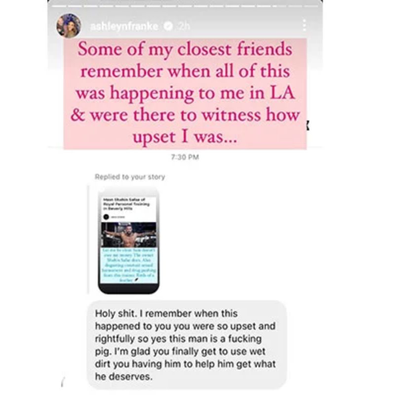 Sam Asghari, ex de Britney Spears acusado de acoso sexual en un gimnasio