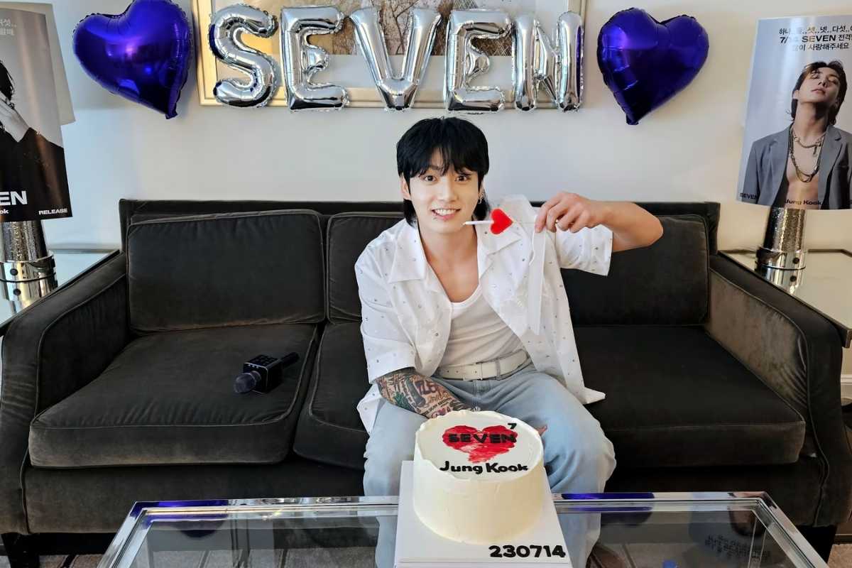 Jungkook de BTS hace historia y logra otro impresionante récord con 'Seven'