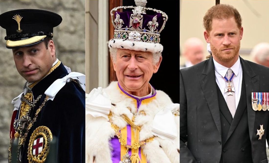 El Rey Carlos III le quitó un título al Príncipe Harry para dárselo al Príncipe William
