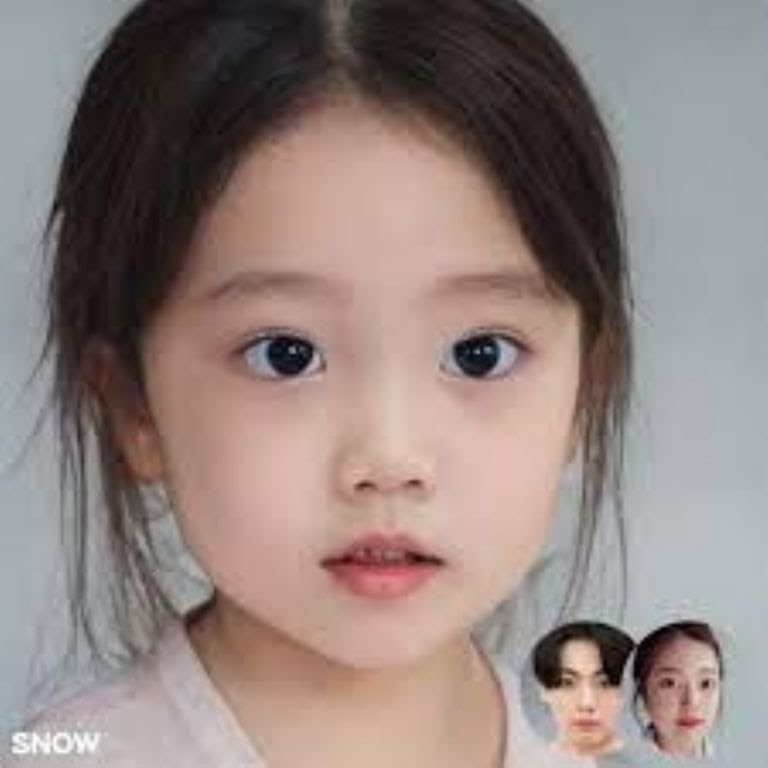 Así se vería la hija de Jungkook de BTS según la inteligencia artificial