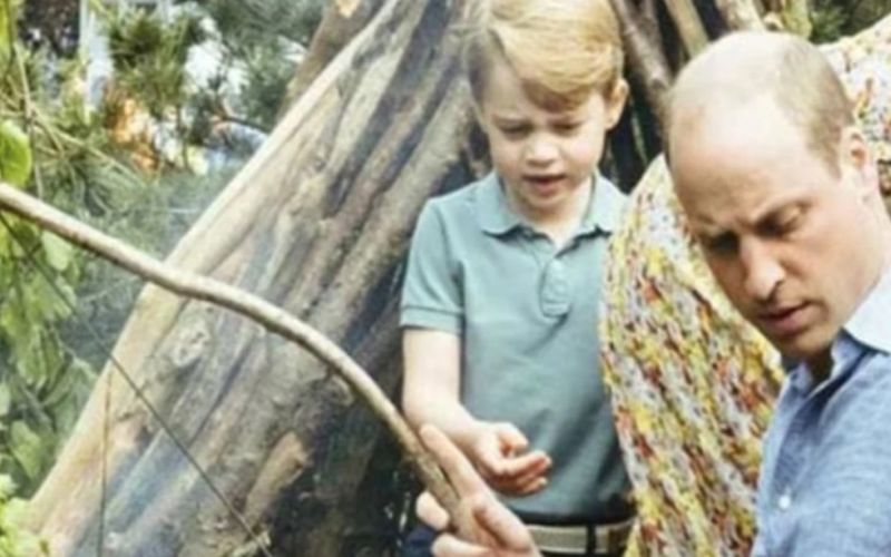 El peligroso pasatiempo que compartió el príncipe William con su hijo el príncipe George