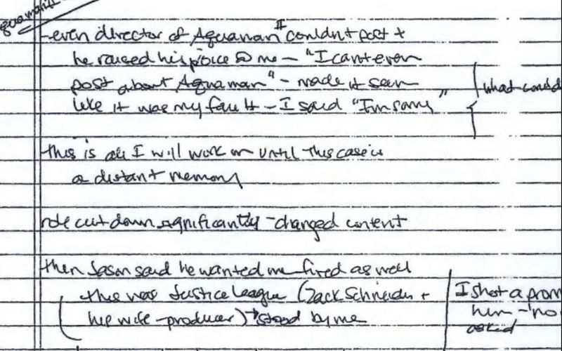 Jason Momoa se burló fuertemente de Amber Heard en el rodaje de 'Aquaman 2'