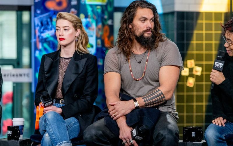 Jason Momoa se burló fuertemente de Amber Heard en el rodaje de 'Aquaman 2'