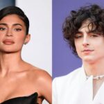 Kylie Jenner y Timothée Chalamet felices durante su cita en la final del US Open de Tenis Kylie Jenner y Timothée Chalamet felices durante su cita en la final del US Open de Tenis