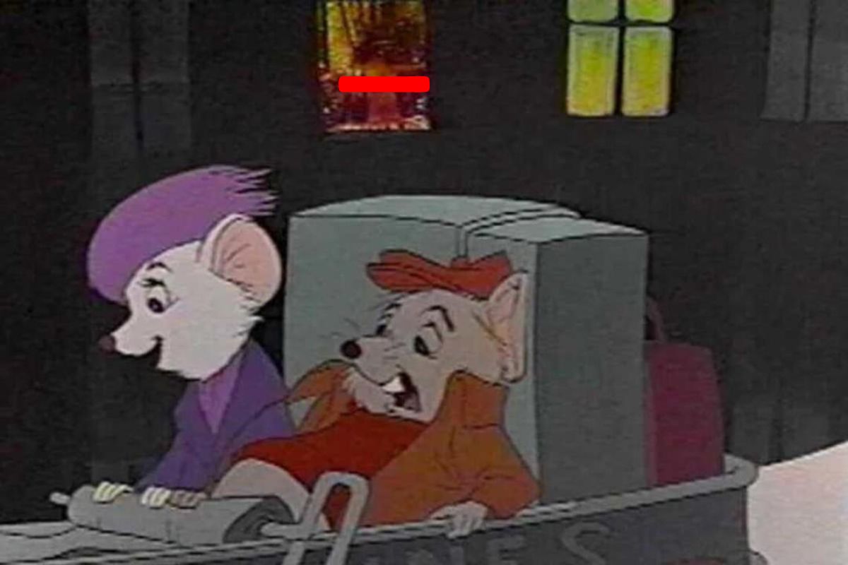 La mujer en 'topless' que aparece en una película de Disney sin que nadie se diera cuenta