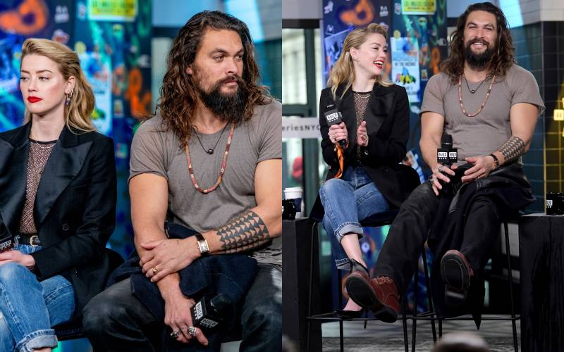 James Wan desmiente el caos que hubo entre Jason Momoa y Amber Heard dentro del set