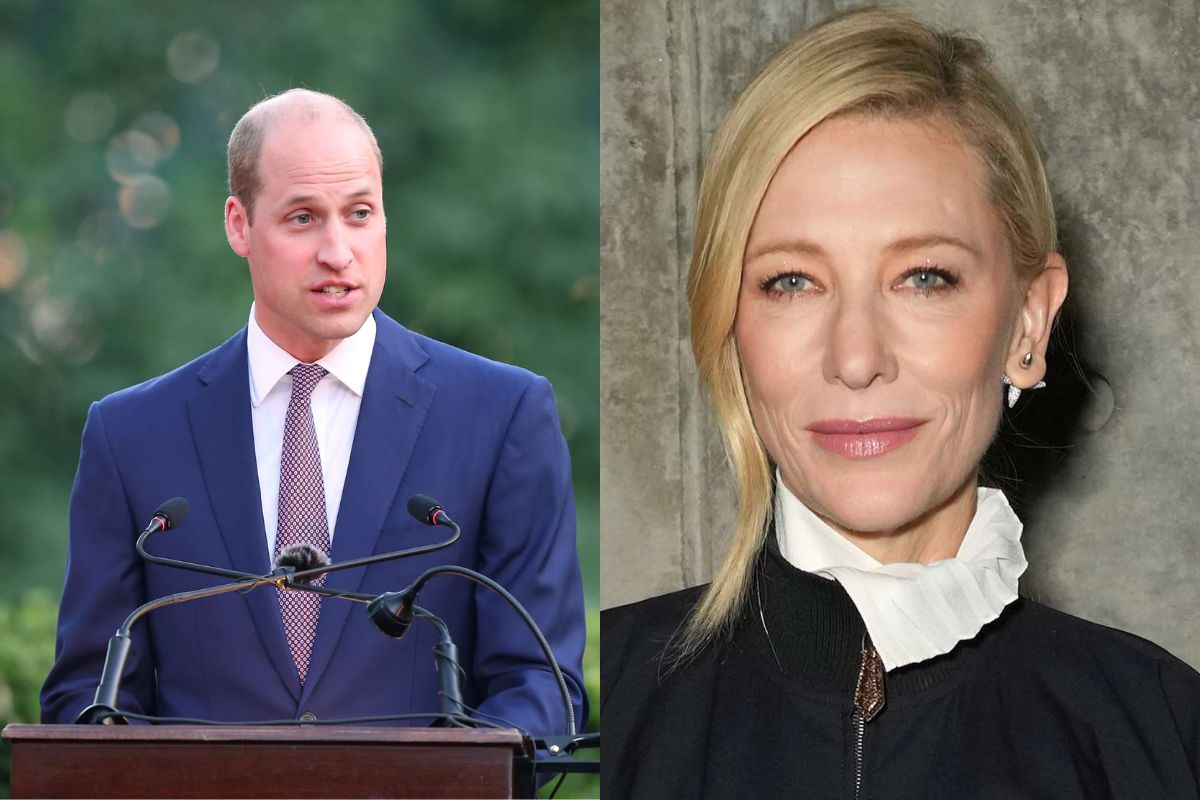 El príncipe William se una a la estrella de Hollywood, Cate Blanchett, por una labor medioambiental
