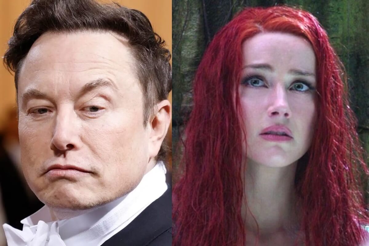 Elon Musk amenazó a Warner Bros. para que no despidieran a Amber Heard de 'Aquaman 2'