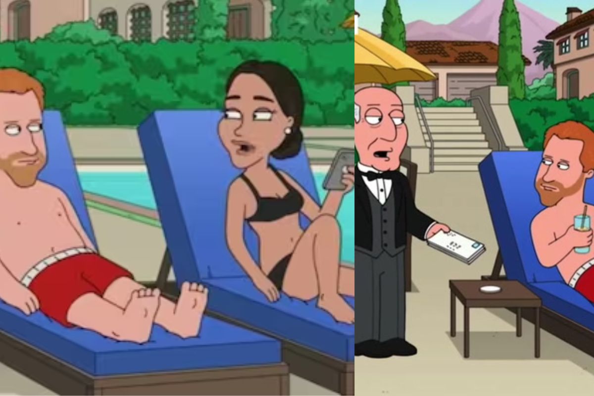 La serie 'Padre de Familia' ridiculiza el estilo de vida del Príncipe Harry y Meghan Markle