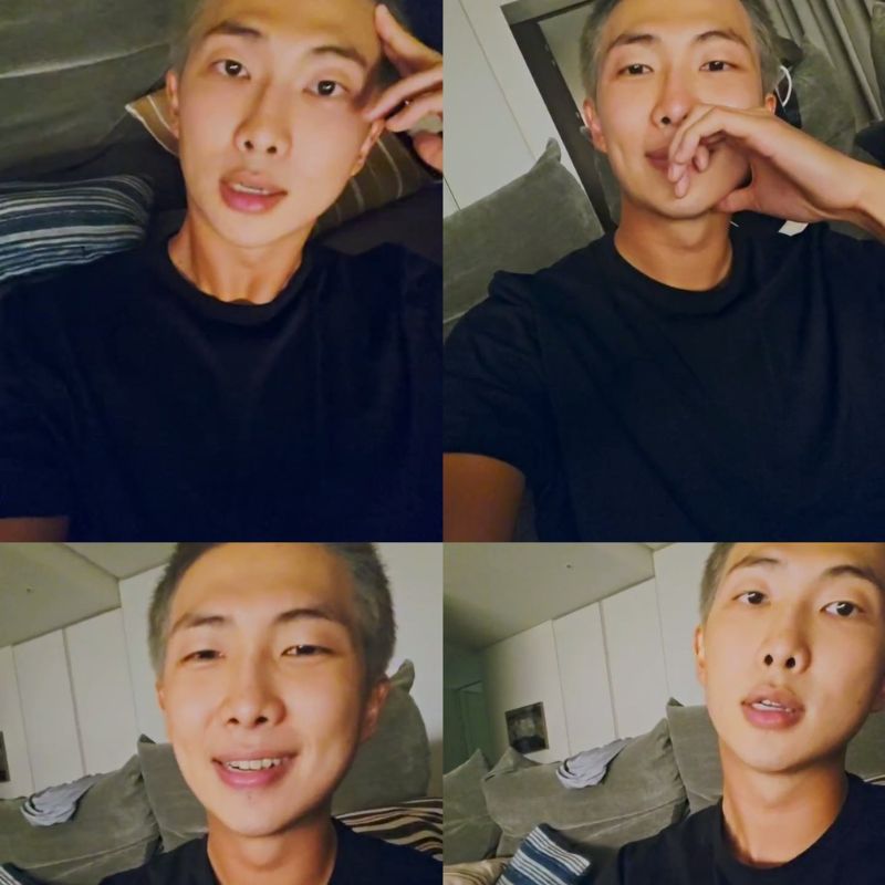RM de BTS reveló recientemente el estado de su relación sentimental y su respuesta fue muy sorpresiva