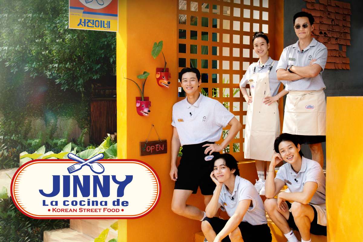 V de BTS tiene el comportamiento más tierno hacia la actriz Jung Yu Mi en 'Jinny's Kitchen'