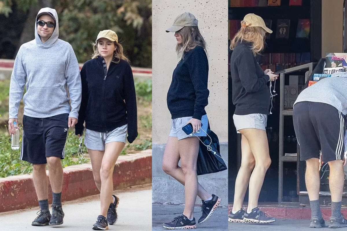 Las fotos que demostrarían que Robert Pattinson y su novia Suki Waterhouse esperan su primer hijo