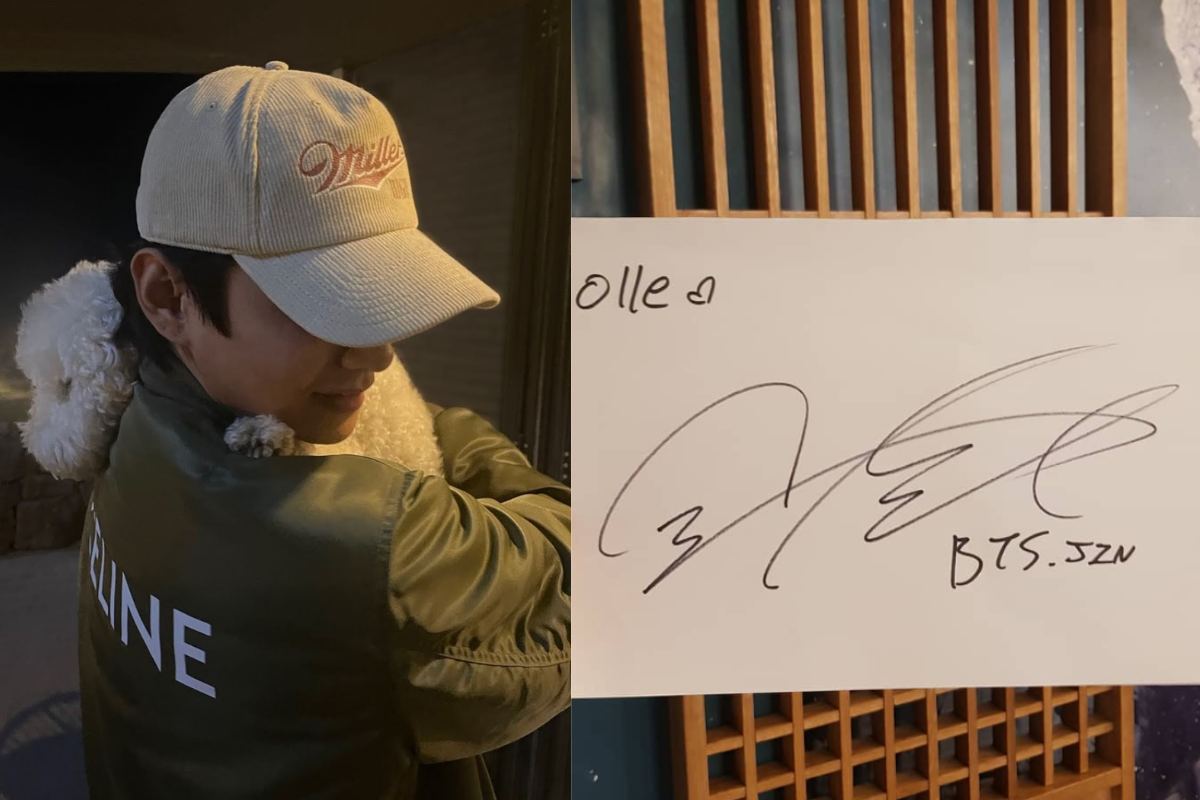 V de BTS revela su verdadera personalidad cuando se trata de promocionar un establecimiento