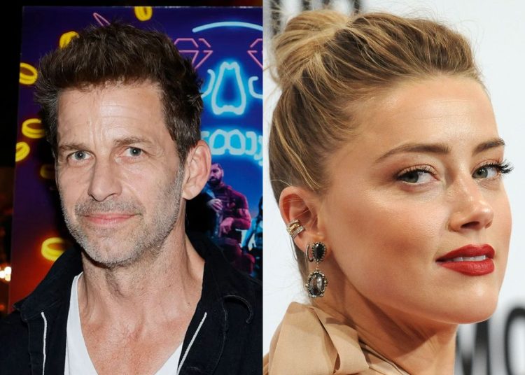 El director Zack Snyder dio su sincera opinión sobre cómo ha sido trabajar con Amber Heard