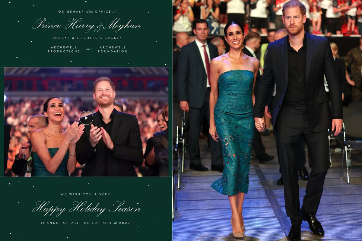 El príncipe Harry y Meghan Markle excluyen totalmente a sus hijos de la tarjeta navideña