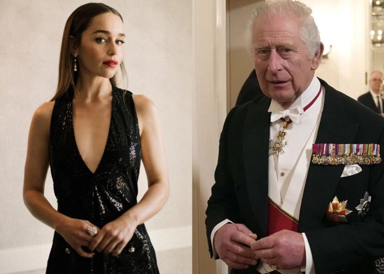 Emilia Clarke elegida por el rey Carlos III para recibir honores durante año nuevo
