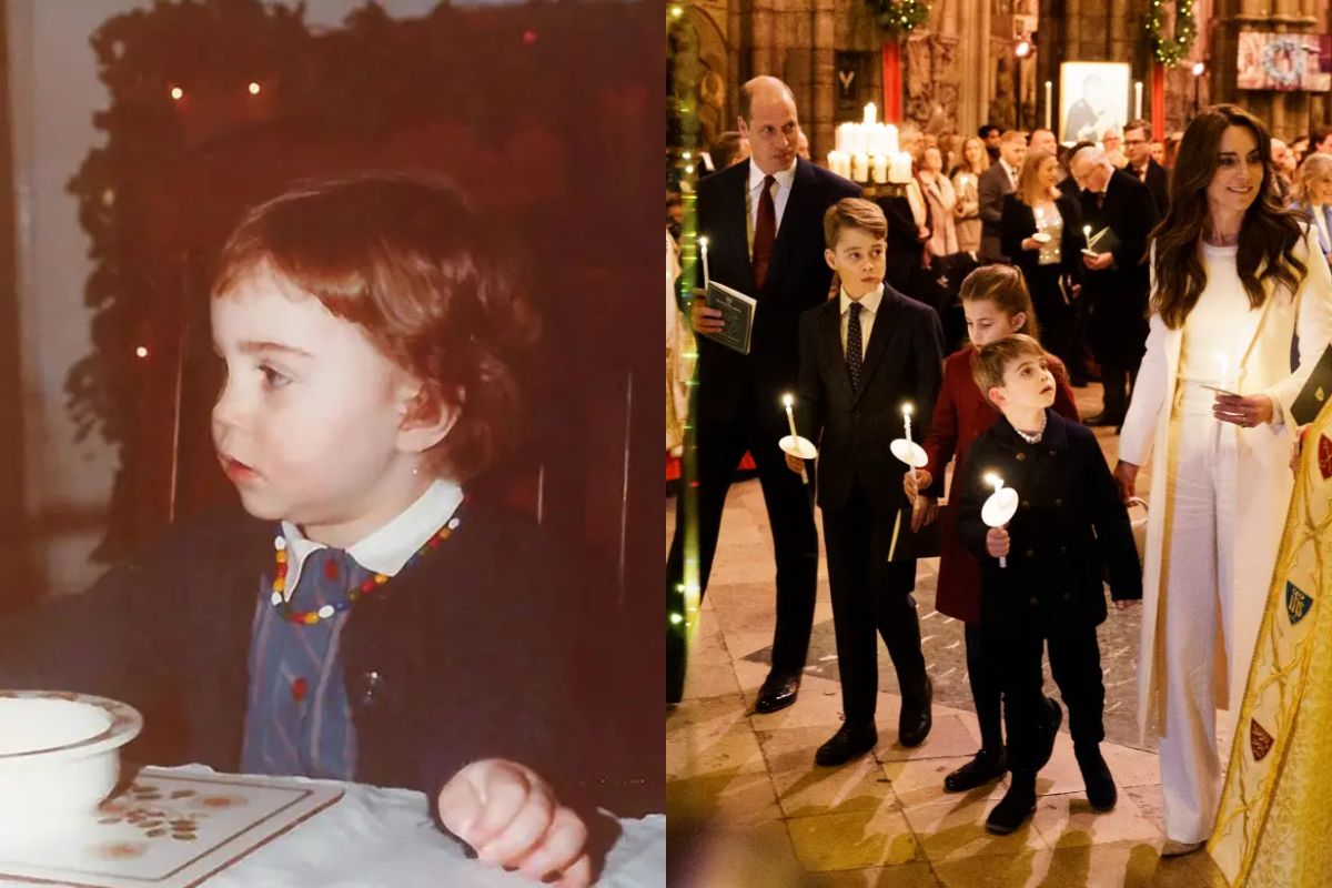 Kate Middleton idéntica al príncipe Louis en tierna foto de cuando era una bebé