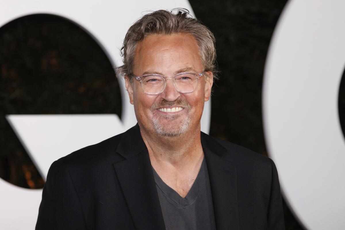 Esta es la verdadera causa de muerte del actor Matthew Perry