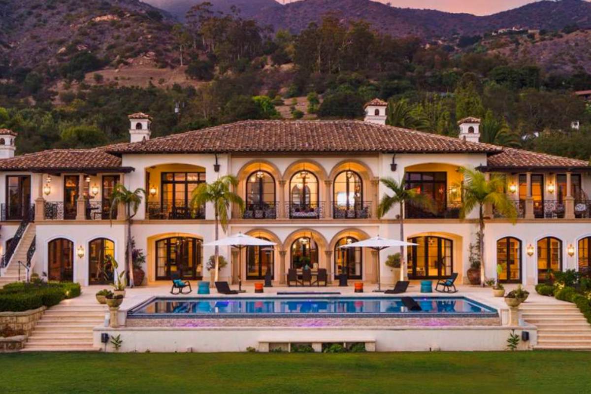 La mansión de Montecito del príncipe Harry y Meghan Markle fue la más buscada en Estados Unidos