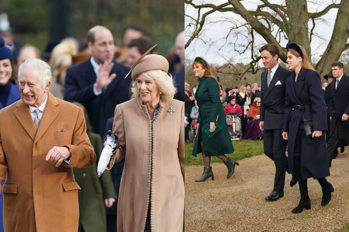 Las nuevas fotos de la familia real británica celebrando Navidad dirigidos por el rey Carlos y Camilla Parker