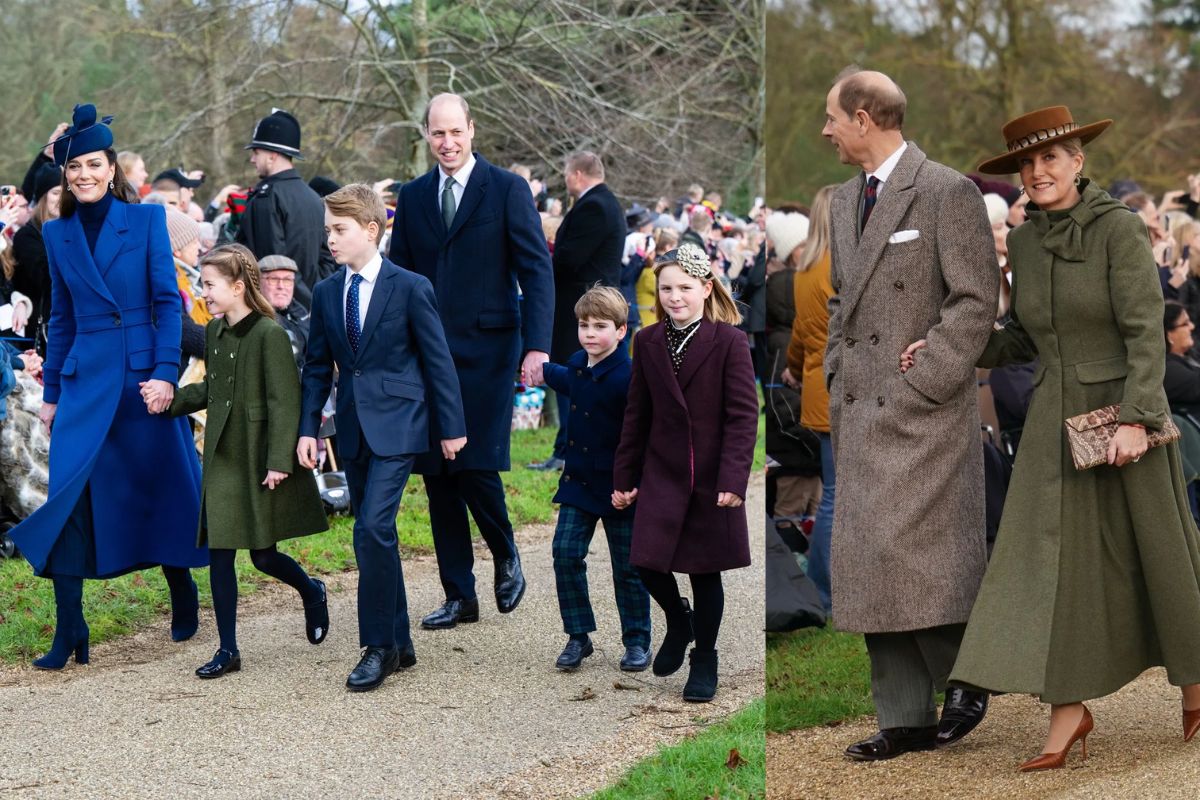 Las nuevas fotos de la familia real británica celebrando Navidad dirigidos por el rey Carlos y Camilla Parker