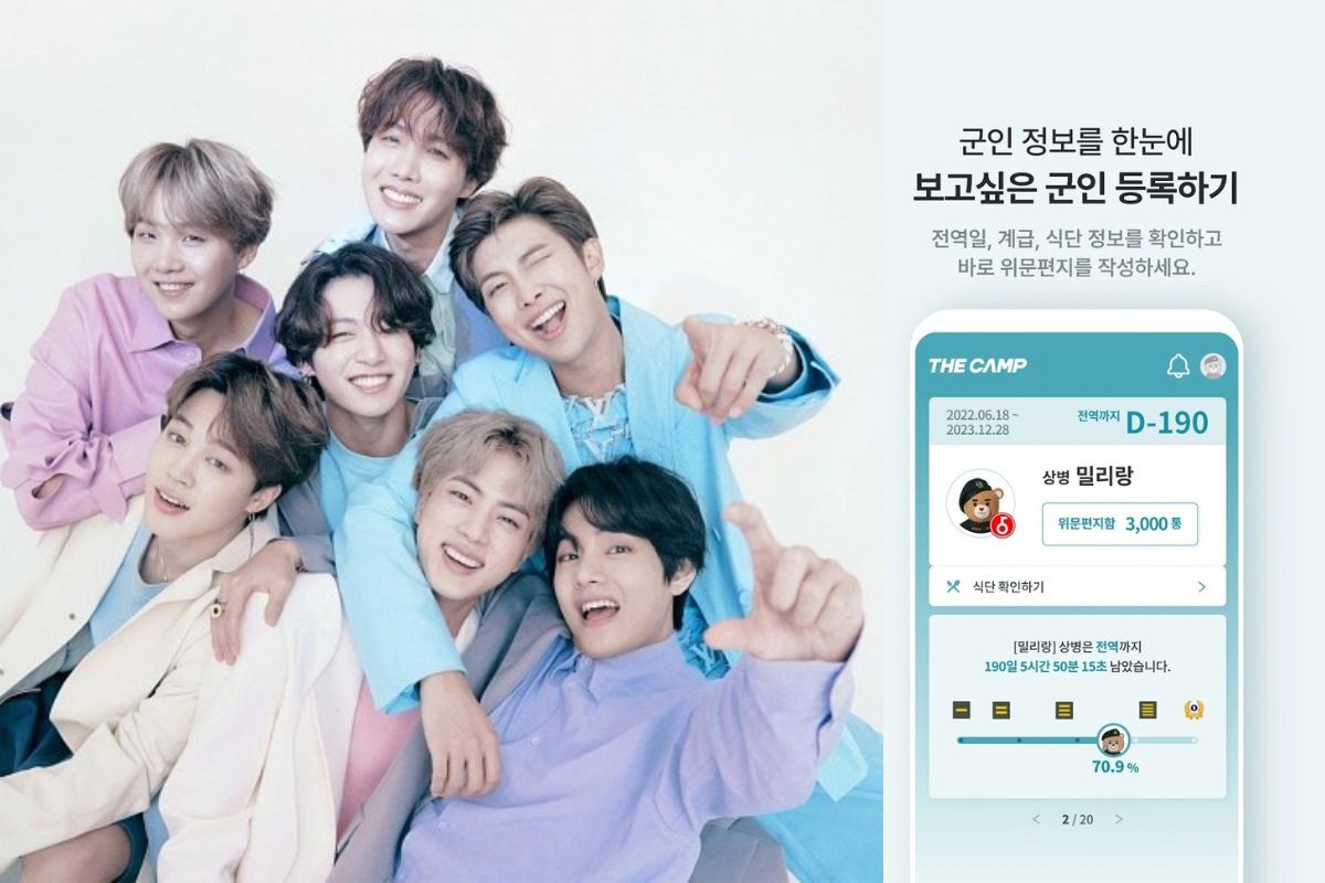 Los miembros de BTS han sido eliminados de la aplicación 'The Camp' del ejército y esta es la razón