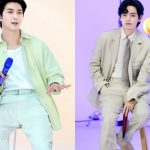 Primer vistazo de V y RM de BTS con atuendo militar