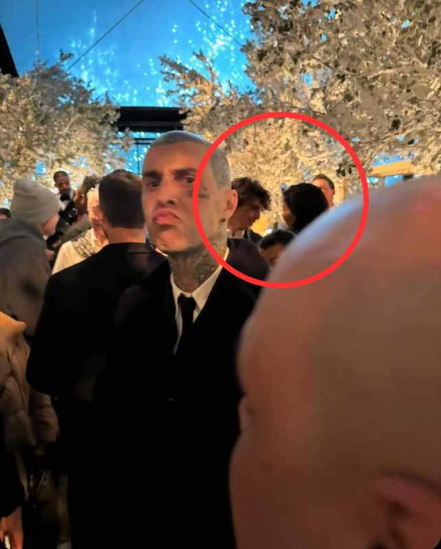 Timothée Chalamet fue expuesto en la fiesta navideña de Kim Kardashian