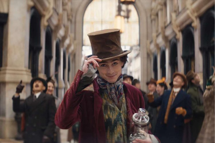 'Wonka' de Timothée Chalamet es la película más recaudadora en Estados Unidos esta semana